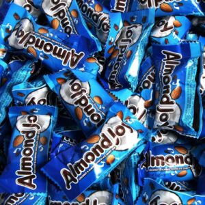 Almond Joy Snack Size Bars Wrapped 2.5lb Bag Bulk